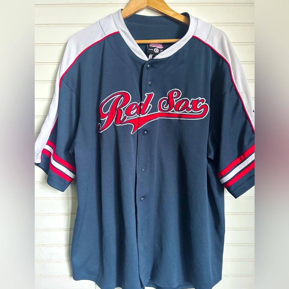 Genuine MLB Boston Red Sox mens 2XL baseball jersey